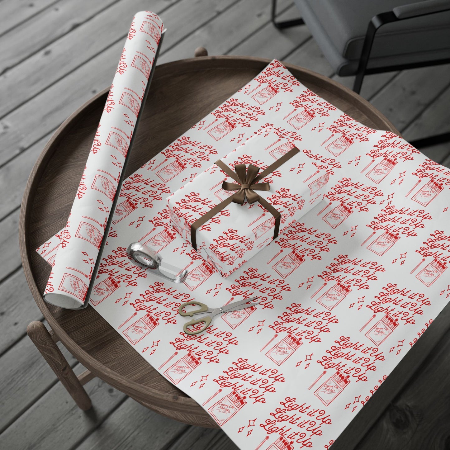 Bryce Quinlan Light It Up Wrapping Paper Roll