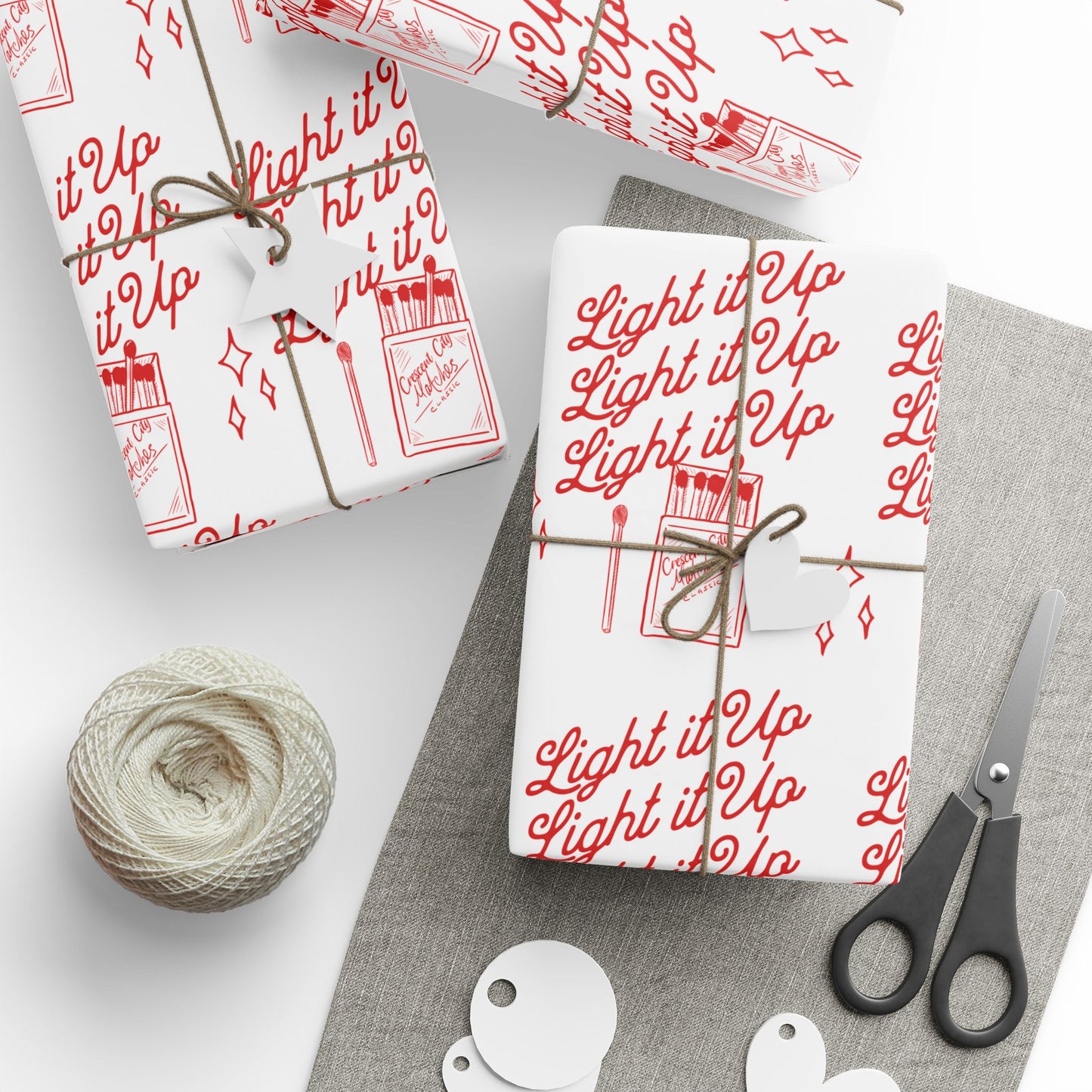Bryce Quinlan Light It Up Wrapping Paper Roll