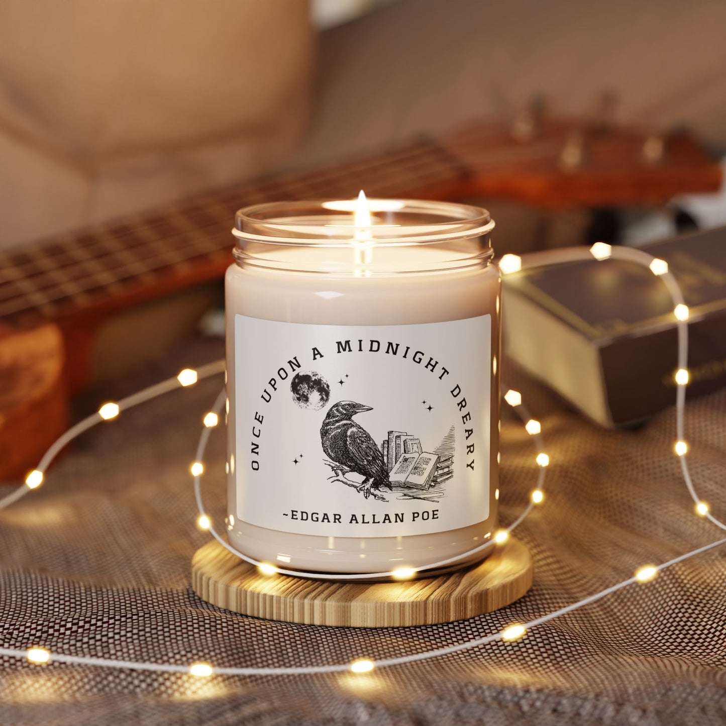 Edgar Allan Poe Candle