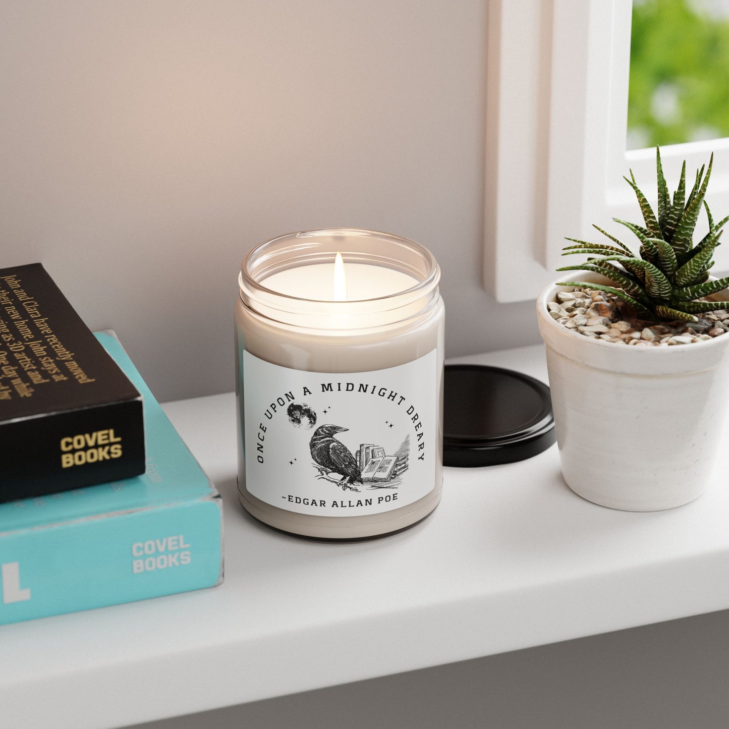 Edgar Allan Poe Candle