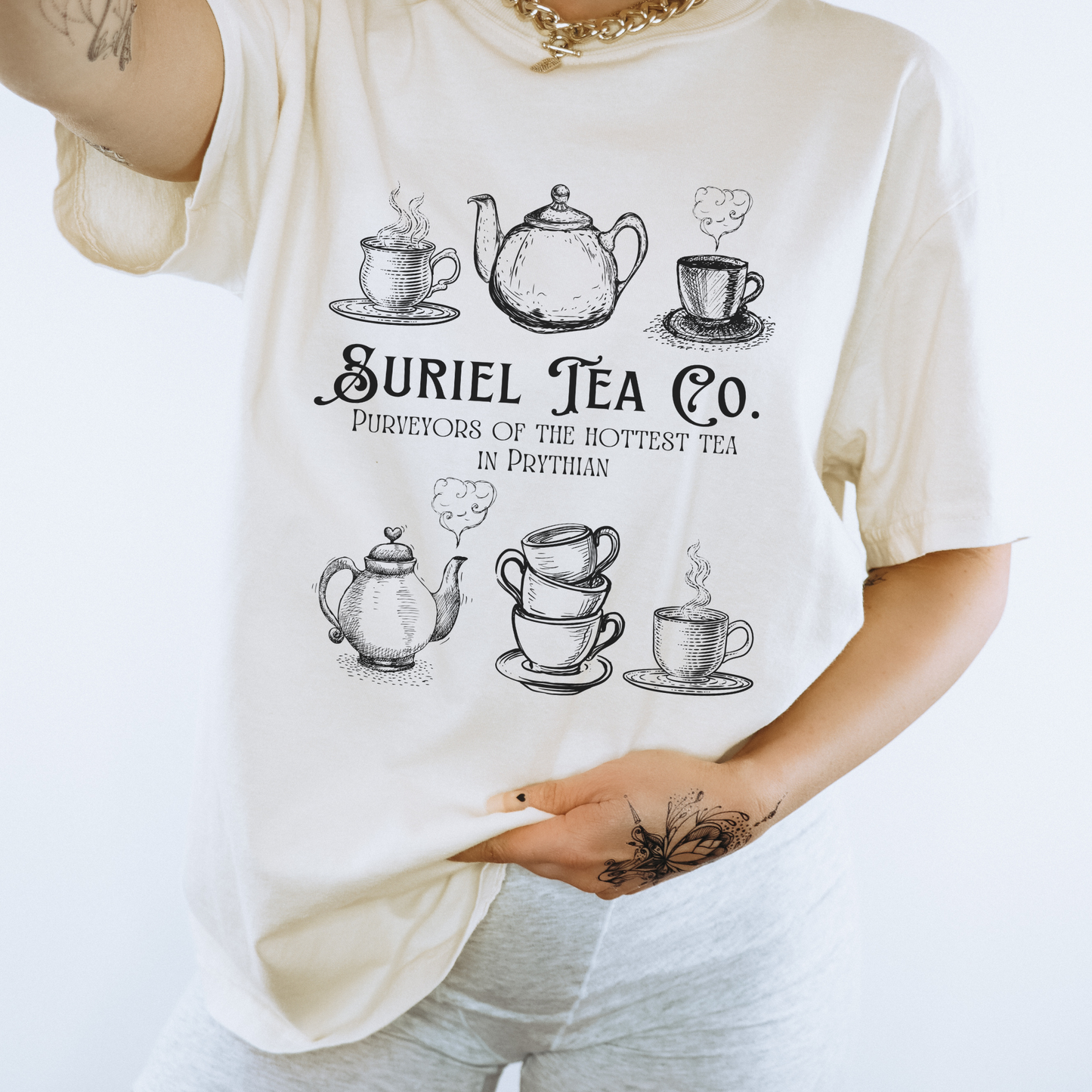 Suriel Tea Co. Shirt ~ A Court Of Thorns And Roses
