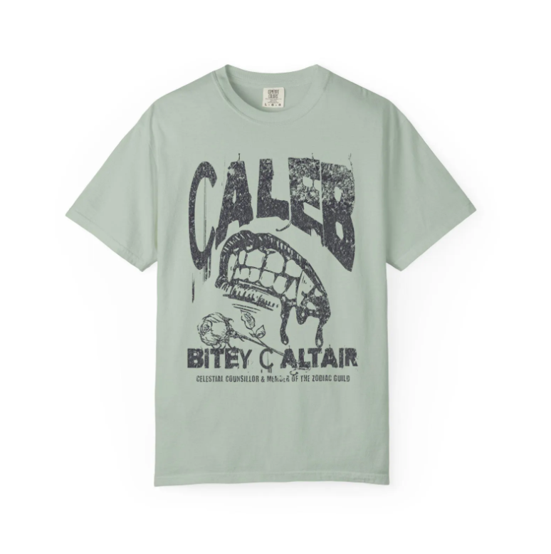 Zodiac Academy Caleb Altair Vampire Shirt LICENSED