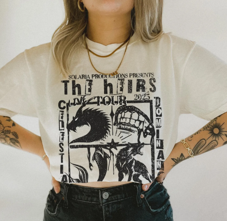 Zodiac Academy The Heirs Vintage Band Tee