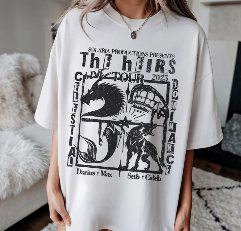 Zodiac Academy The Heirs Vintage Band Tee