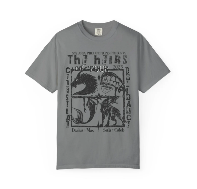 Zodiac Academy The Heirs Vintage Band Tee