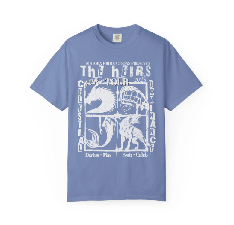 Zodiac Academy The Heirs Vintage Band Tee