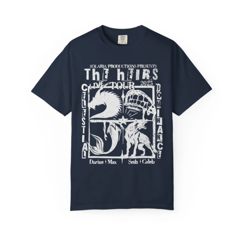 Zodiac Academy The Heirs Vintage Band Tee