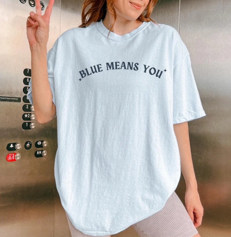 Zodiac Academy Blue Means You Celestial Sword LICENSED Zodiac Academy Merch