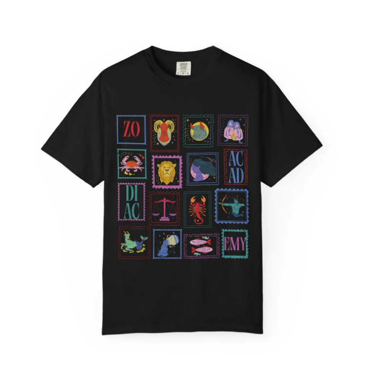 Zodiac Academy LICENSED Retro Stamp Zodiac Academy Merch