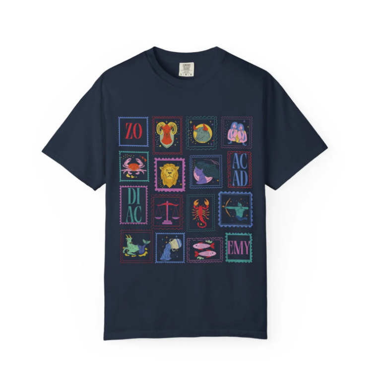 Zodiac Academy LICENSED Retro Stamp Zodiac Academy Merch