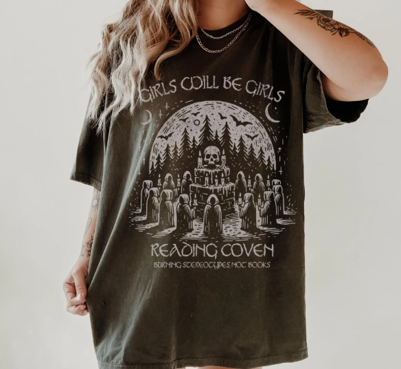 Girls Will Be Girls Reading Coven Shirt