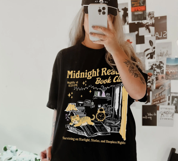 Midnight Readers Book Club Shirt