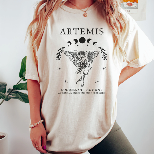 Artemis Greek Goddess Mythology Shirt