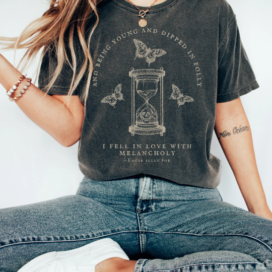 Edgar Allan Poe Melancholy Shirt