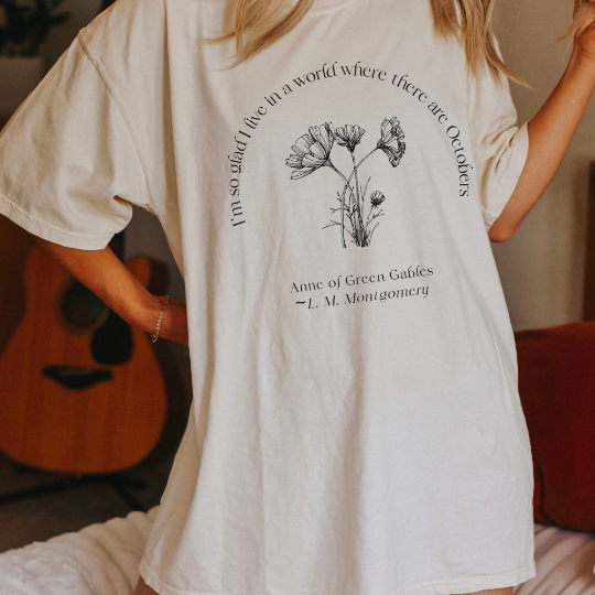 Anne Of Green Gables Wildflower Shirt