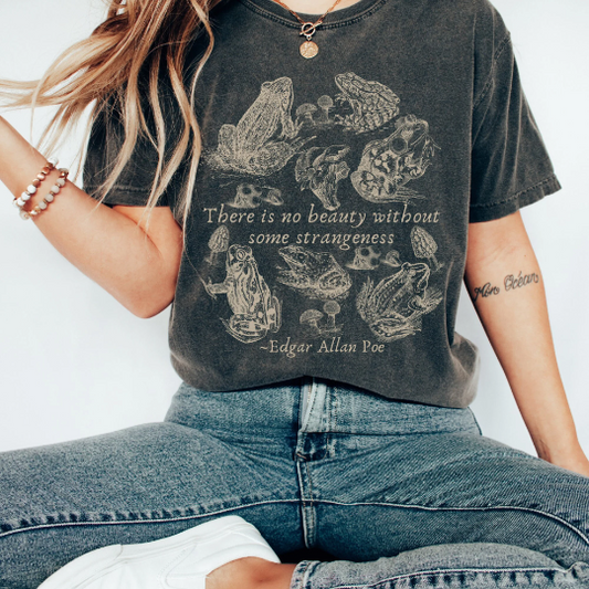 Edgar Allan Poe Frog Shirt