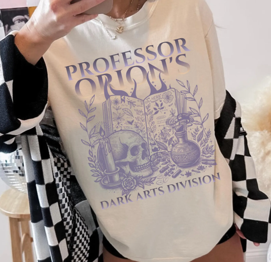 Prof Orion 's Dark Arts Division Shirt Zodiac Academy