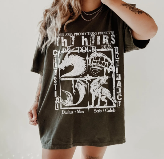 Zodiac Academy The Heirs Vintage Band Tee