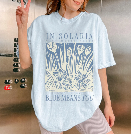 Zodiac Academy Shirt Blue Means You LICENSED Zodiac Academy Merch