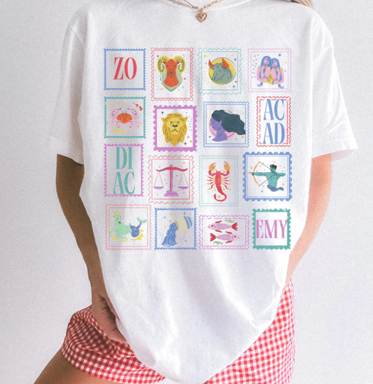 Zodiac Academy LICENSED Retro Stamp Zodiac Academy Merch