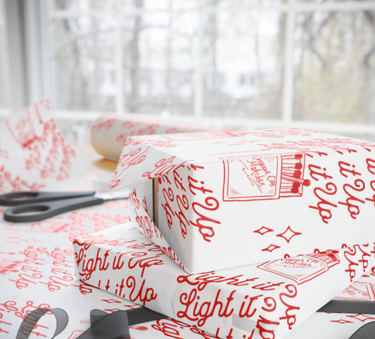 Bryce Quinlan Light It Up Wrapping Paper Roll