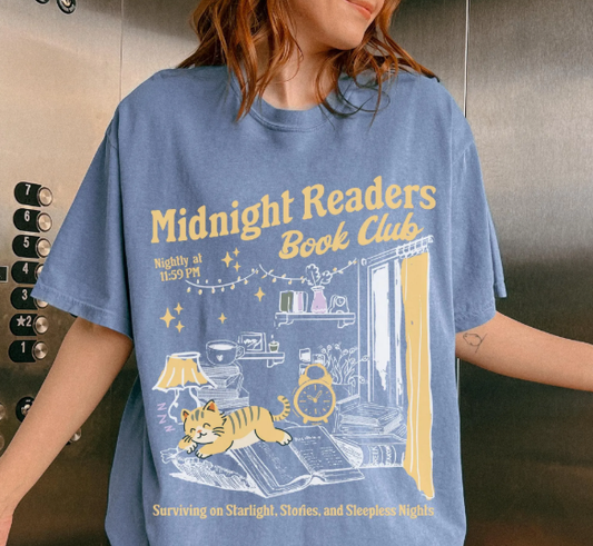 Midnight Readers Book Club Shirt