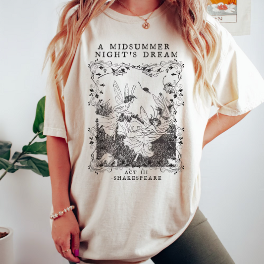 A Midsummer Nights Dream Vintage Shakespeare Shirt